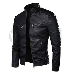 <b>Men's</b> Fashion Design New Arrival <b>Leather</b> <b>Jacket</b> For <b>Men</b> Pu <b>Leather</b> <b>Jackets</b> Premium Quality Cowhide <b>Leather</b> <b>Jacket</b> - Product Image 1