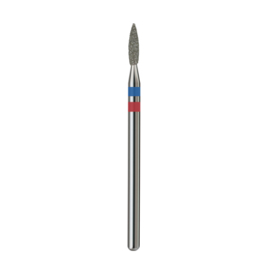 Broca para Cutículas de Diamante con Acabado Liso Excelente, Punta Afilada, 1.8 mm, Azul+Rojo - Product Image 4
