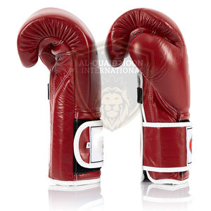 Guantes de Boxeo de Cuero Genuino con Logotipo Personalizado, Guantes de Boxeo para Jóvenes, Guantes de Boxeo de Dedo Completo - Product Image 4