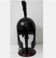 Casque de Chevalier Médiéval en Métal Poli Fait Main CH, Modèle Troie, Achille, Spartan, Décoration d'Intérieur, Objet de Présentation, Cadeau Pâques Noël