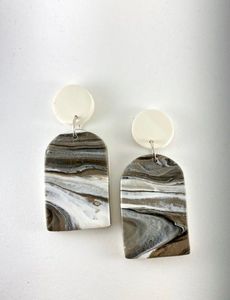 Custom Handmade Resin Earrings Unique Colorful Fashion Jewelry Earrings for Women and Girls, Boutique and Wholesale Jewelry - Product Image 4
