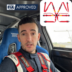 Racing Harness Seat Belt for Motorsport FIA Approved 8853 2016 TBRACING OEM ODM Custom Logo Wholesale Smooth Adjustment - Product Image 2