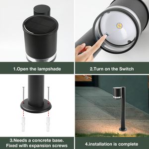 Luces Solares LED para Caminos Exteriores, Impermeables, del Anochecer al Amanecer, para Entradas de Vehículos, 2074 Luces para Caminos de Jardín - Product Image 5