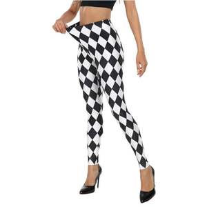 Leggings de fitness pour femmes les plus vendus, 100% coton, sans couture, taille haute, respirants, antibactériens, style tendance pour l'été - Product Image 2