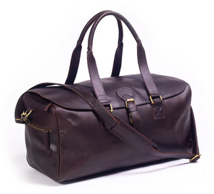 Sac de voyage en cuir pour homme de haute qualité avec logo personnalisé, sac de voyage de luxe grande capacité - Product Image 3