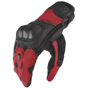 Guantes de Motocicleta de Cuero de Cinco Dedos Resistentes al Viento para Unisex, Color y Talla Personalizables, Guantes de Motocross - Product Image 2