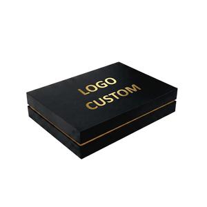 Custom High-End Eco-Friendly Biodegradable Handmade Rigid Paperboard Gift Box UV Coating Logo Printing for Jewelry Pens <b>Watches</b> - Product Image 2
