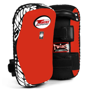 Twins Standard Curved Leather Kick Pads High Quality Custom Made Professional Training Boxing Muay Thai MMA Kick <b>Shield</b> - Product Image 1