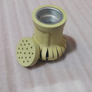 High Quality Mini Mubkhara Indian Wooden Leather Intense Bakhoor Incense Burner for Eid Ramadan - Product Image 1