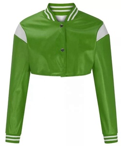Blouson Bomber Court Femme en Similicuir PU Boutonné Style Streetwear Imperméable Épais Hiver Nouvelle Collection 2026 - Product Image 5