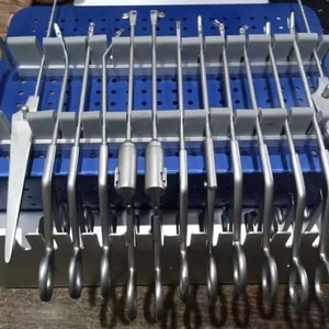 Azicon's Knee Arthroscopy <b>Punch</b> Kit Instrument <b>Set</b> Meniscal Repair Forceps Grasper Scissors Sterilization Tray Orthopedic Pack - Product Image 1