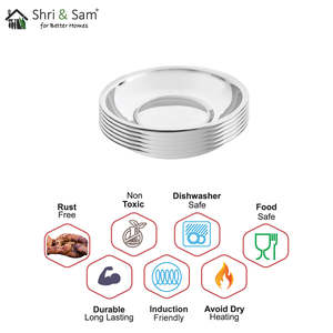 Catégorie de produit Ensemble de bols à pouding en acier inoxydable 6 pièces - Product Image 1