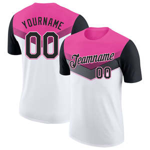 Camiseta Personalizada, Informal, 100% Poliéster, Manga Corta, Jersey Deportivo para Equipo, con Logotipo, Nombre y Número Personalizados - Product Image 1