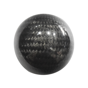 D1SPEC 42mm Ball Shape Universal Manual Automatic Gear Shift Knob Real Carbon Fiber Racing Car Shifter <b>Interior</b> <b>Accessory</b> - Product Image 2