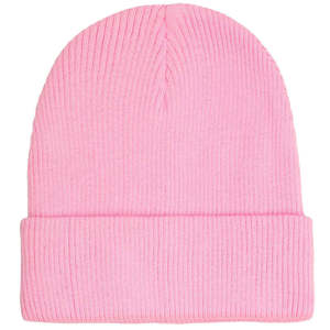 Red Knit Beanie Hat Solid Color Warm <b>Winter</b> <b>Cap</b> No Brim Unisex - Product Image 5
