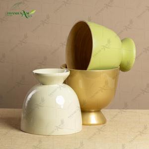 Abat-jour en bambou tissé, abat-jour en bambou de luxe, abat-jour suspendu en bambou naturel fait à la main pour l'éclairage intérieur des hôtels et des maisons - Product Image 3