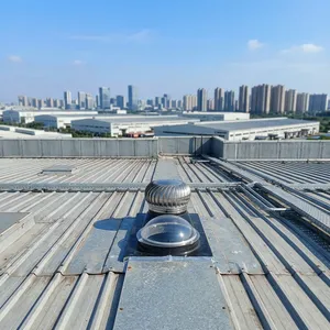Impact resistant, weatherproof and highly durable Tubular Skylight with wind-driven Turbine Ventilator for natural light & air - Product Image 3