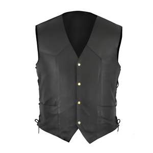 Blouson d'hiver en cuir et toile coupe-vent vintage pour motard, homme et femme, long ou court, avec poches zippées, pour la conduite et les loisirs en extérieur - Product Image 2