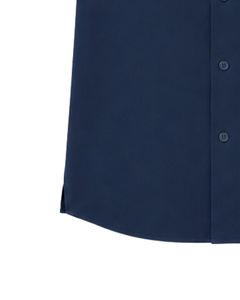Customized Dark Navy Blue Oversized Casual Men <b>Shirt</b> <b>Half</b> Sleeve <b>Button</b> Up Cuban Collar Loose Fit Summer Fashion Wear Top <b>Shirt</b> - Product Image 6