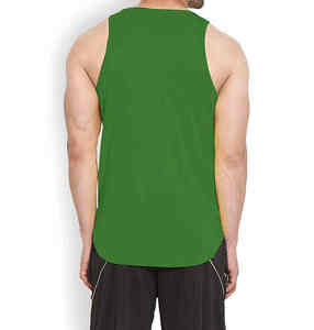 Camiseta sin Mangas para Hombre, de Alta Calidad, Ropa Deportiva de Secado Rápido y Transpirable, Tejido de Punto - Product Image 4