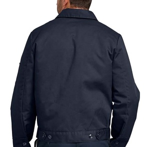 Veste de travail sur mesure, grande taille, respirante, en tissu de toile de coton tissé épais, pour hommes - Product Image 2