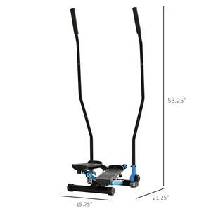 Bicicleta Estática con Manillar Ajustable y Pantalla LCD para Ejercicio Cardiovascular en Casa - Product Image 2