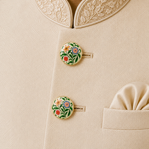 Hand Painted Floral <b>Ceramic</b> Cabinet <b>Knob</b> Premium Multicolor Jaipur Pottery Style <b>Drawer</b> Pull Vintage Wardrobe Handle Hardware - Product Image 2
