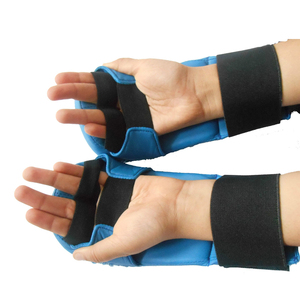 Guantes de Karate de Contacto Parcial con Palma Abierta, Color Azul, Transpirables, para Kickboxing y Entrenamiento de Artes Marciales - Product Image 4