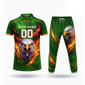 เสื้อผ้าซับลิเมชั่นสั่งทำคุณภาพสูง พร้อมเสื้อเจอร์ซีย์และกางเกงขายาวสำหรับผู้ชาย พิมพ์ลายคุณภาพสูง - Product Image 2