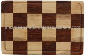 เขียงไม้สับทนทานสำหรับเตรียมและเสิร์ฟอาหารในครัว - Product Image 6