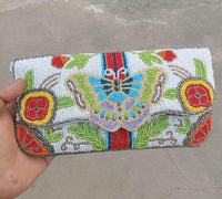 Pochette de soirée personnalisée à fleurs et perles, sac à main de créateur pour femme, sacs de luxe pour fêtes