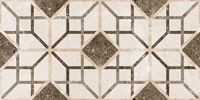 Carreaux de céramique modernes antidérapants effet brique polie brillante Modèle 1443-HL1 300x600mm pour salon, cuisine, supermarché et hall