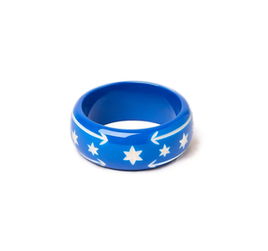 2026 Luxury Cute Heart Pattern Ceramic Resin Bangle Handmade Fashion Jewelry <b>Bracelets</b> <b>Red</b> White Fancy Design with Woman - Product Image 5