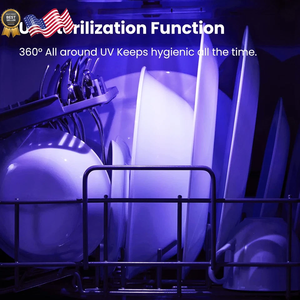 เครื่องล้างจานแบบตั้งโต๊ะแบบพกพาพร้อมถังเก็บน้ำในตัวขนาด 6 ลิตร - Product Image 4