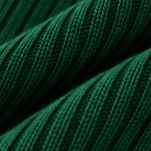 <b>Mens</b> Forest Green Ribbed <b>Turtleneck</b> <b>Sweater</b> Long Sleeve Winter Pullover High Neck Warm Casual Knitwear Fashion Jumper Top - Product Image 6