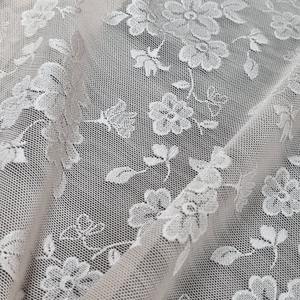 Tela de Encaje Elástico Floral, Nailon y Spandex, 127 cm, Peso Medio, Tejido de Punto, para Lencería, Vestidos, Ropa, Bodas y Ocasiones Especiales - Product Image 3