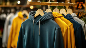 350GSM Custom Heavy Weight <b>Hip</b> Hop Solid Color Oversize Fashion Hoodies Loose Fit Thick Heavy Plain Design Premium Hoodie - Product Image 2