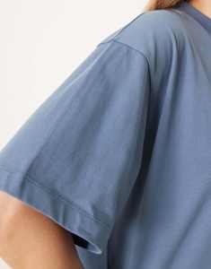 Camiseta Corta Oversize de Moda 2025 para Mujer, Ajuste Holgado, Manga Corta, Algodón, Top de Verano - Product Image 2