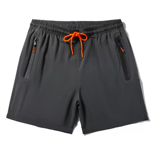 Pantalones Cortos Deportivos para Hombre, Cintura Alta, Cierre con Cordón, Secado Rápido, Transpirables, de Algodón No Tejido, para Gimnasio y Entrenamiento - Product Image 1