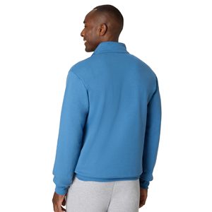 Custom Quarter Zip Knit 100% Cotton Stand Sweater Women Men Pullover Long Sleeve Casual Autumn Winter Sportswear Wholesale Plain - Product Image 2
