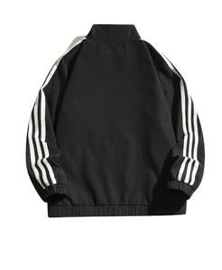 Vestes coupe-vent en toile vintage rétro slim de qualité supérieure unisexe, design haut de gamme, conception personnalisée OEM - Product Image 3