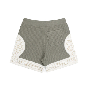Shorts de sport en maille premium pour hommes 100% coton, taille mi-haute, braguette boutonnée, empiècements latéraux en maille, personnalisable OEM, pour le basketball, la mode estivale et les vacances - Product Image 2