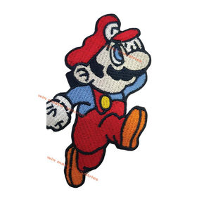 แพทช์ผ้าทอปักลายดอกไม้แบบกำหนดเองขายดี พร้อมขอบเย็บแบบเมอร์โรว์ มีแถบกาวด้านหลัง ติดได้ทั้งแบบเย็บและแบบแปะ ทำด้วยมือ - Product Image 3