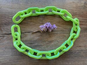 Chaînes décoratives murales en maillons épais de style Art Déco, personnalisées, écologiques, multi-usages, en bois de luxe, AL MALIK - Product Image 3