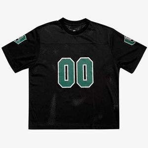 Camiseta Deportiva de Fútbol y Béisbol Personalizada de Alta Calidad, Unisex, Oversize, con Cuello en V, Tirantes en T, Antibacteriana, Sin Costuras, con Estampado Sublimado - Product Image 1