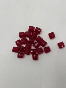 Perles en verre rouge de 8 mm pour la fabrication de bijoux, artisanat, bracelets, colliers, conifères, faites à la main, taille et couleur personnalisées, export en vrac, qualité supérieure - Product Image 4