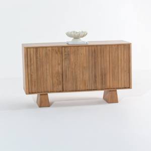 Aparador de Madera de 3 Puertas Vandana Falcon Ultra con Almacenamiento Elegante para Interiores de Hogares Modernos - Product Image 1