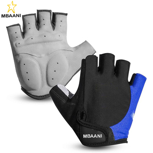 ถุงมือปั่นจักรยาน ถุงมือจักรยานเสือภูเขา MTB กันกระแทก บุโฟม สำหรับออกกำลังกายกลางแจ้ง กีฬา ถุงมือแบบครึ่งนิ้วสั้น - Product Image 5