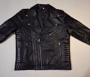 เสื้อแจ็คเก็ตหนังแท้สำหรับผู้ชาย-ดีไซน์ทันสมัย คุณภาพสูง ราคาประหยัด - Product Image 6