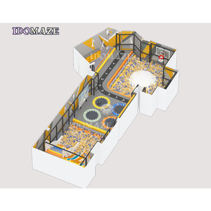 Parc de <span class=keywords><strong>trampoline</strong></span> Tous âges Équipement de terrain de jeu de saut Parque De Trampolines Intérieur avec <span class=keywords><strong>protection</strong></span> - Product Image 5